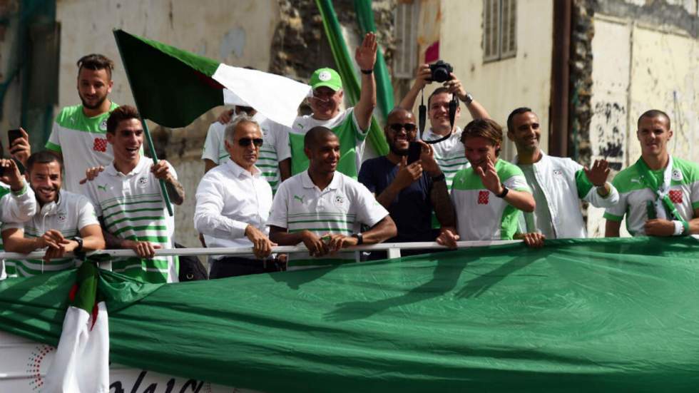 Les Fennecs accueillis en héros en Algérie