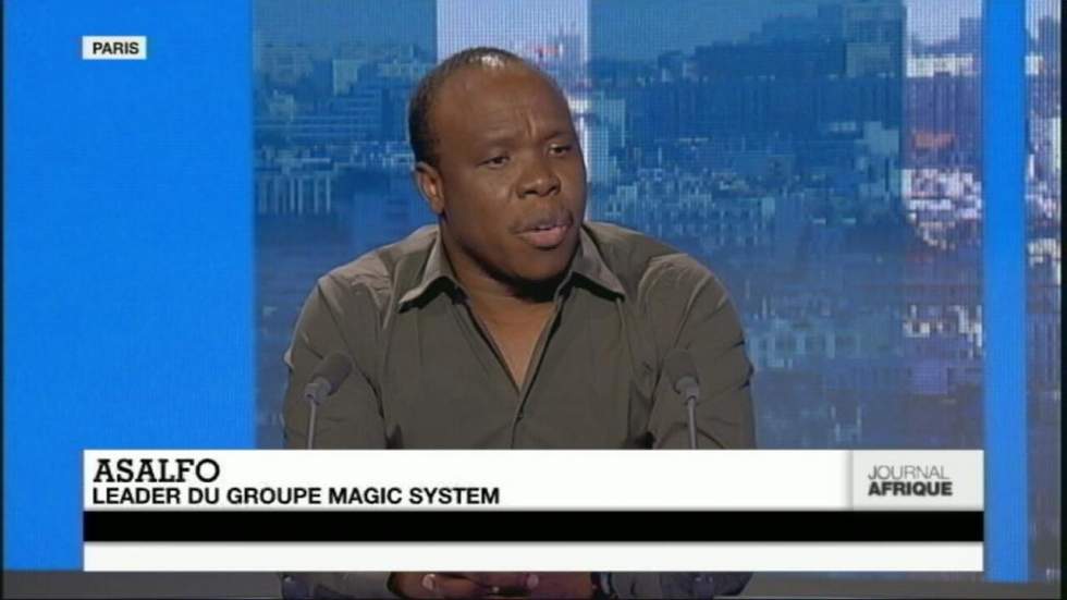 Magic System "met l'ambiance" au Journal de l'Afrique Magic System "met l'ambiance" au Journal de l'Afrique