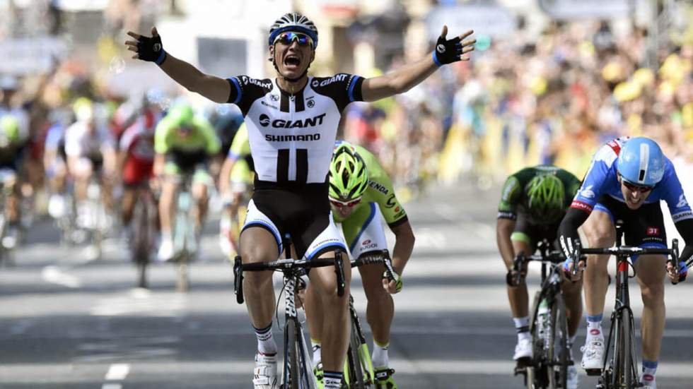 Tour de France : l'Allemand Marcel Kittel remporte la première étape