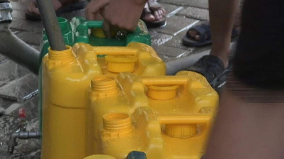 Vidéo : à Gaza, l'eau courante se fait de plus en plus rare