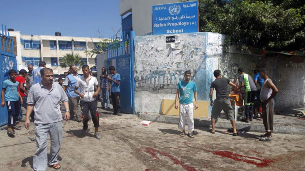 Gaza : frappe meurtrière sur une école, un "acte criminel" selon l'ONU