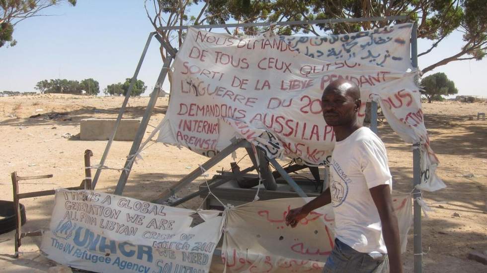 Reportage : les réfugiés "oubliés" de la frontière tuniso-libyenne