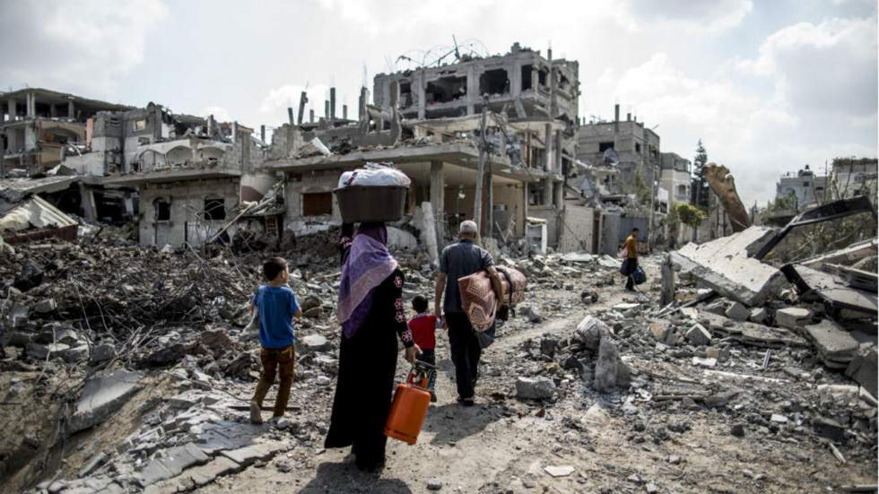 Gaza, en ruines, retrouve le calme