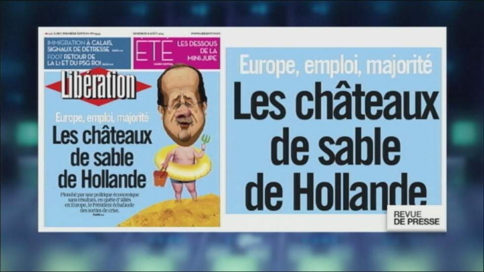 "Les châteaux de sable de François Hollande"