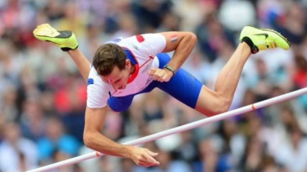 Le Français Renaud Lavillenie champion d'Europe de saut à la perche