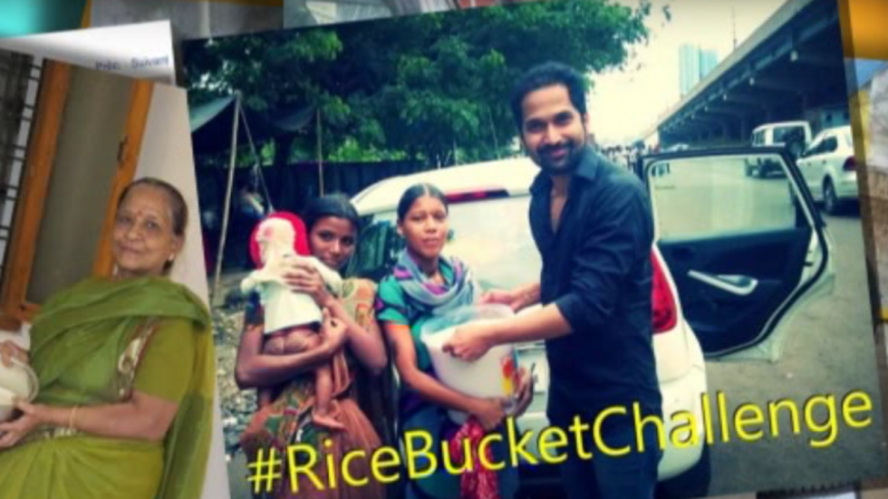 Après "l'Ice Bucket Challenge", place au "Rice Bucket Challenge"