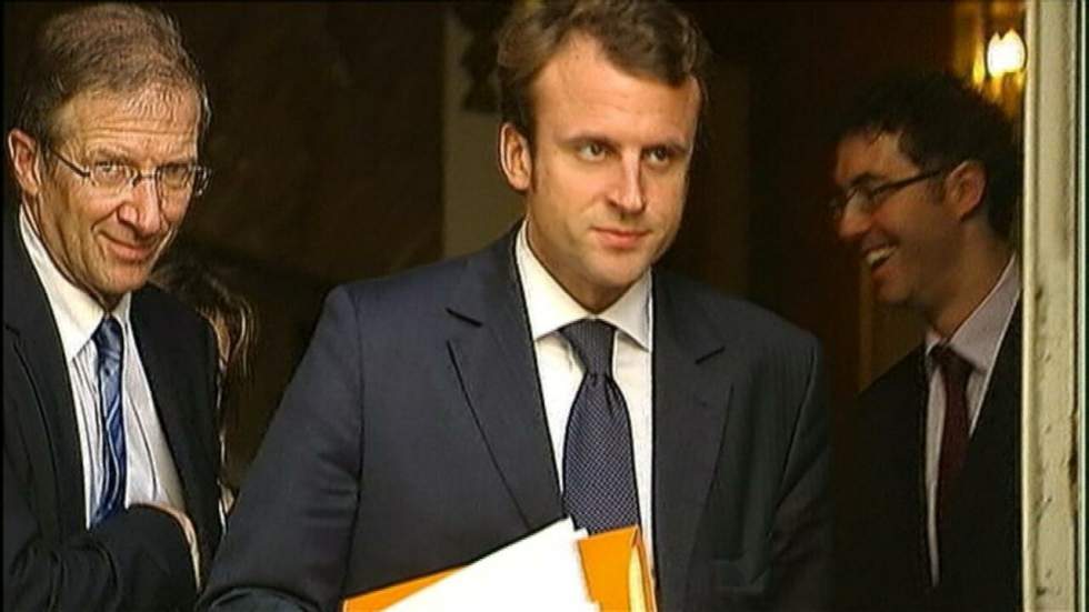 Macron, l'anti-Montebourg à Bercy Macron, l'anti-Montebourg à Bercy