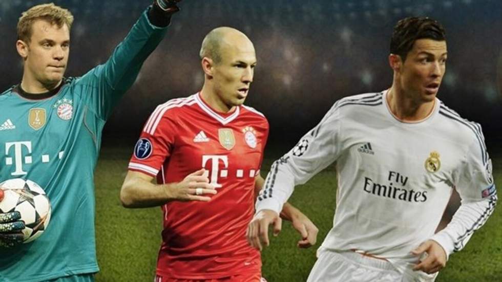 Ronaldo, Robben, Neuer : qui sera sacré joueur européen de l'année ?