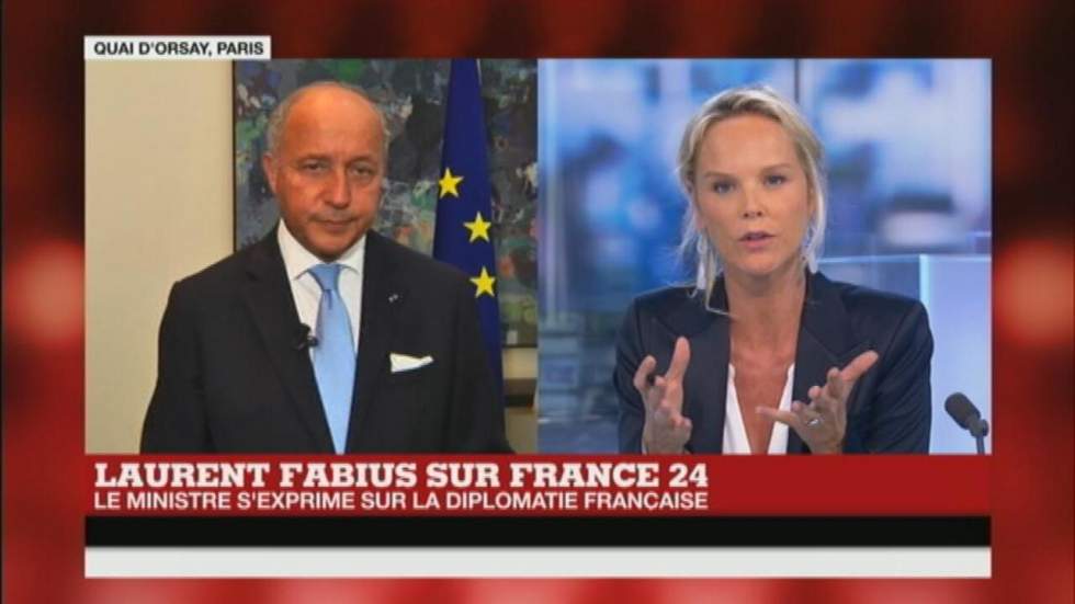 Exclusivité France 24 : Laurent Fabius s'exprime sur la diplomatie française