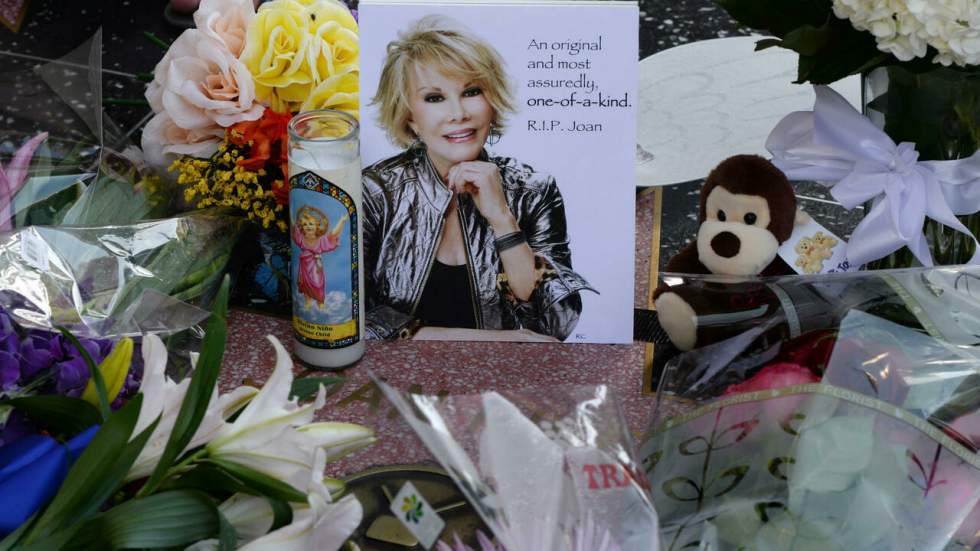 L'Américaine Joan Rivers, reine de l’humour caustique, est morte à 81 ans