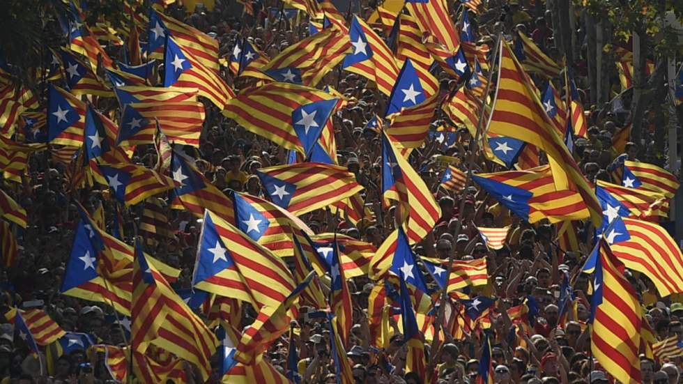 La Catalogne défile pour réclamer un vote sur son indépendance