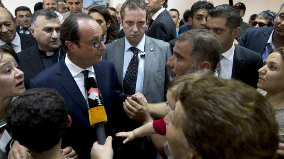 En Irak, François Hollande promet davantage d'aide pour lutter contre l’EI