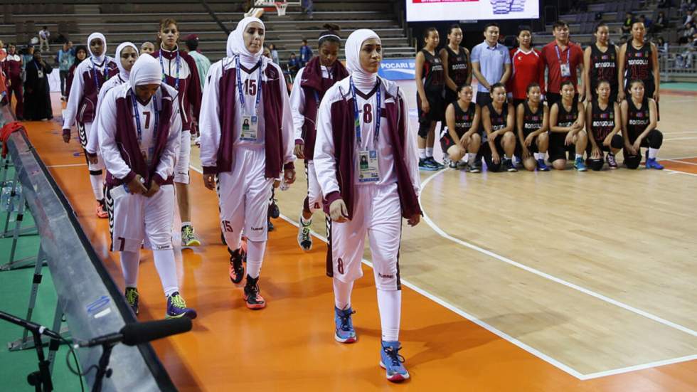 Jeux asiatiques : interdites de voile, les basketteuses du Qatar déclarent forfait