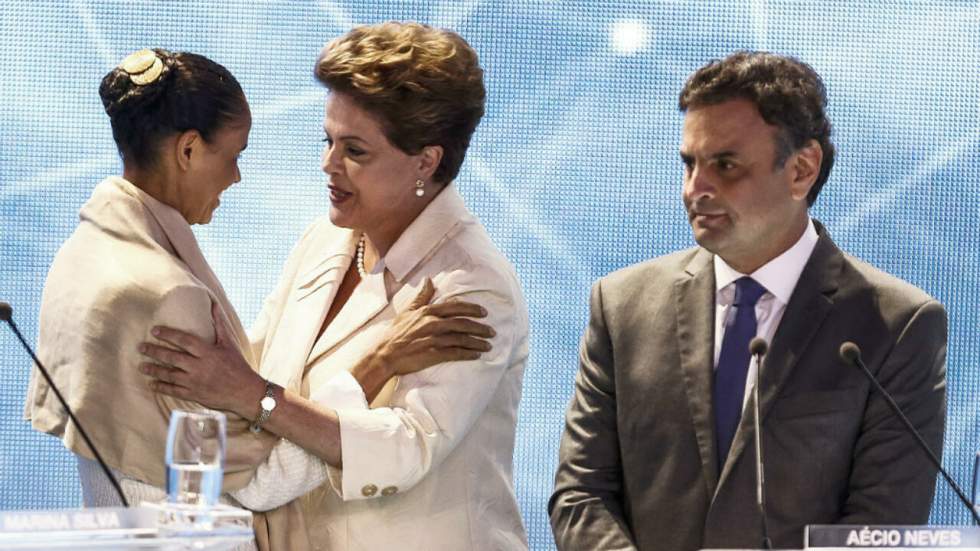 Présidentielle au Brésil : Rousseff en tête du premier tour, Silva éliminée