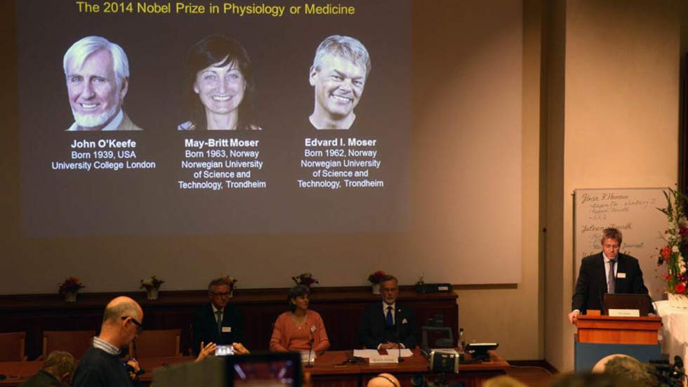 Le Nobel de médecine couronne les recherches sur le "GPS du cerveau" Le Nobel de médecine couronne les recherches sur le "GPS du cerveau"