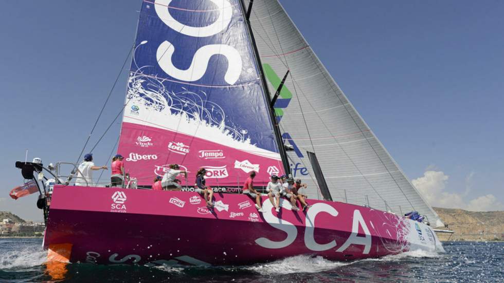 Volvo Ocean Race : l'unique équipage féminin, déterminé à se battre