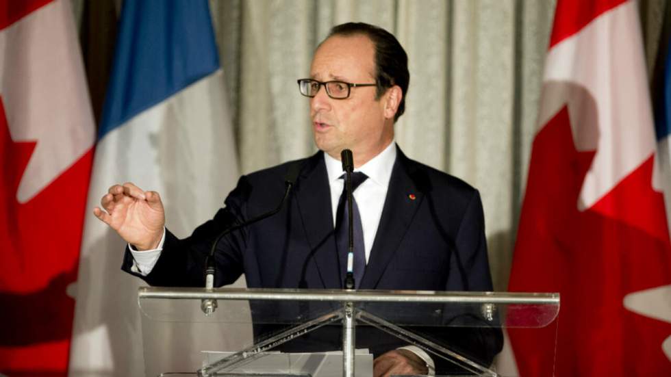 Hollande à Ottawa : "Pas de place pour le renoncement" face à l'EI