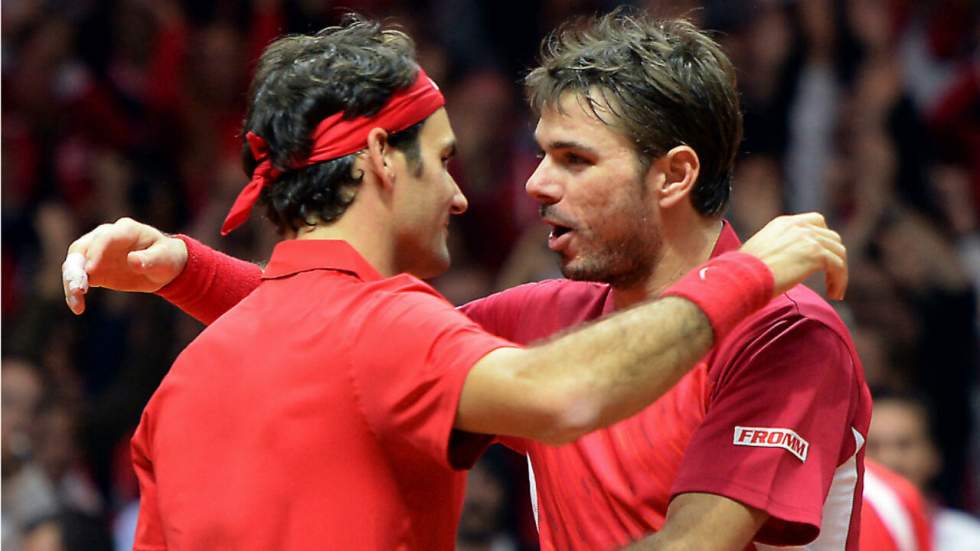 Coupe Davis : Federer et Wawrinka remportent le double, la Suisse mène 2-1