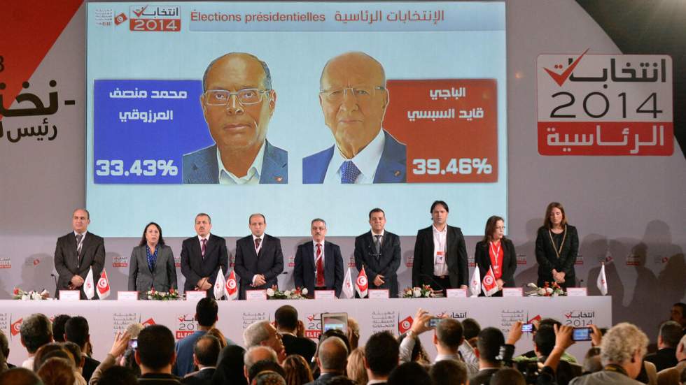 Présidentielle tunisienne : Essebsi en tête du premier tour devant Marzouki