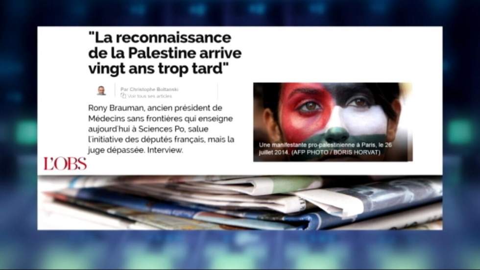 "La reconnaissance de la Palestine arrive trop tard"