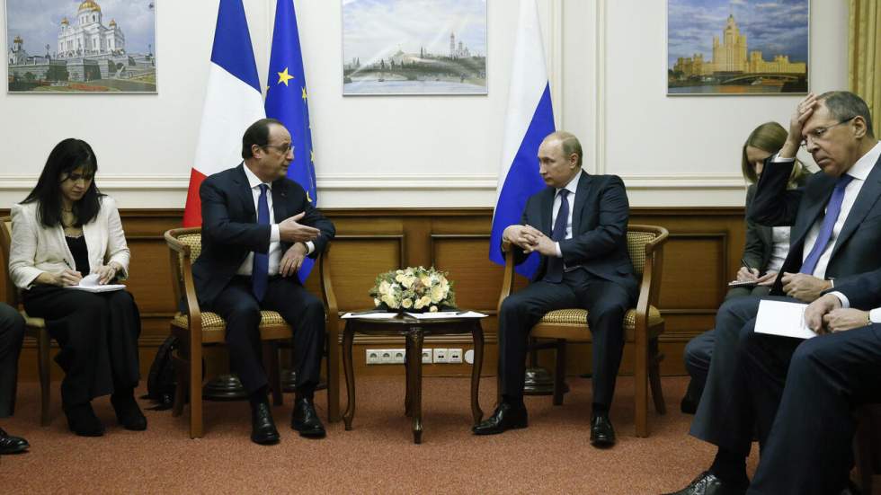 Ce dont François Hollande et Vladimir Poutine ont parlé à huis clos
