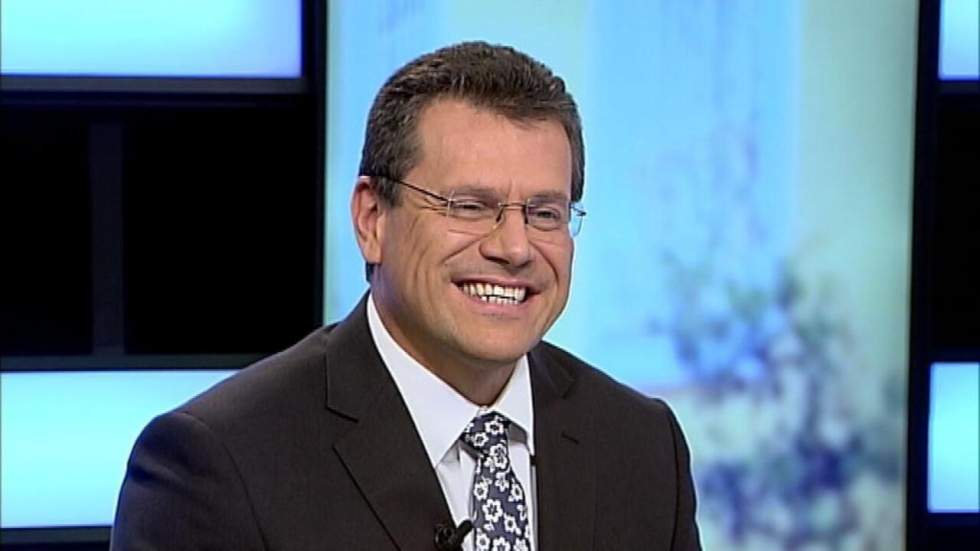 Maros Sefcovic, vice-président en charge de l'Union de l'énergie