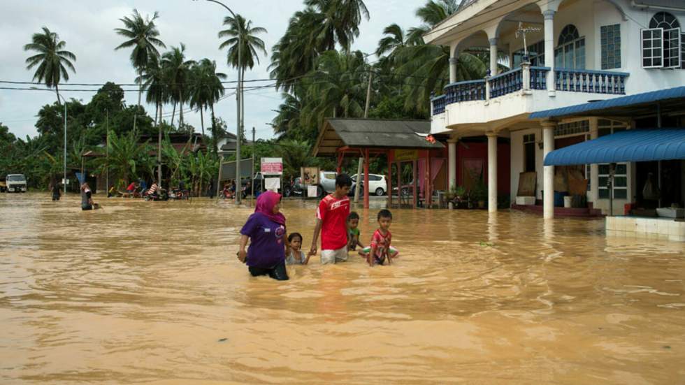 En images : la Malaisie touchée par des inondations sans précédent