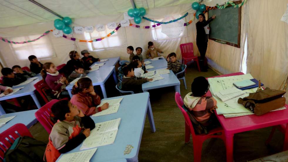 Quelque 670 000 enfants syriens privés d'école par l'EI