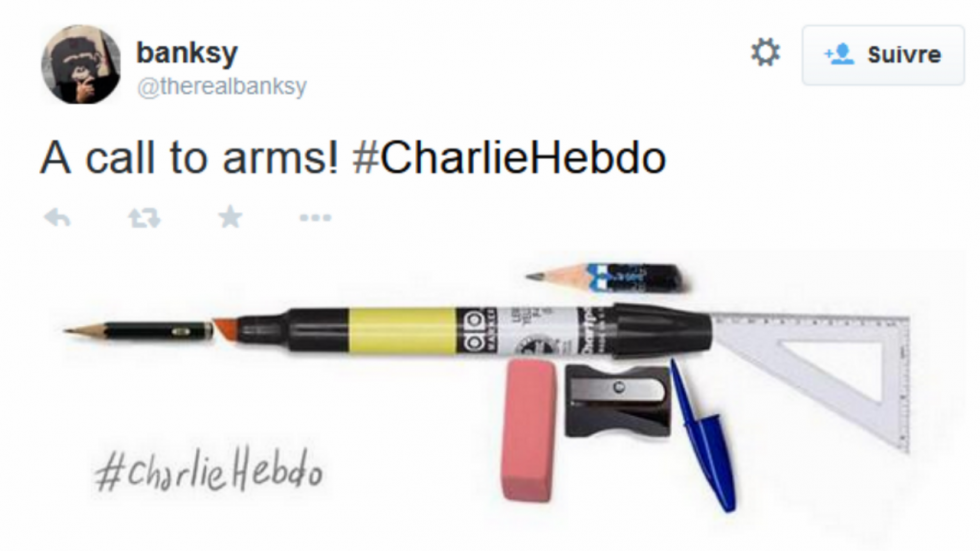 Les caricaturistes prennent le crayon en solidarité avec "Charlie Hebdo"