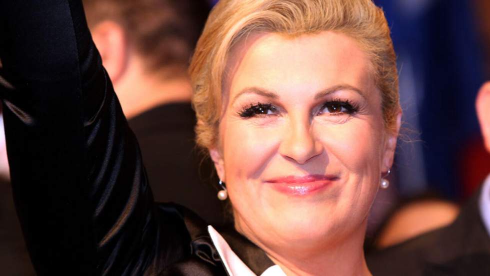 Kolinda Grabar Kitarovic, première femme élue présidente de la Croatie