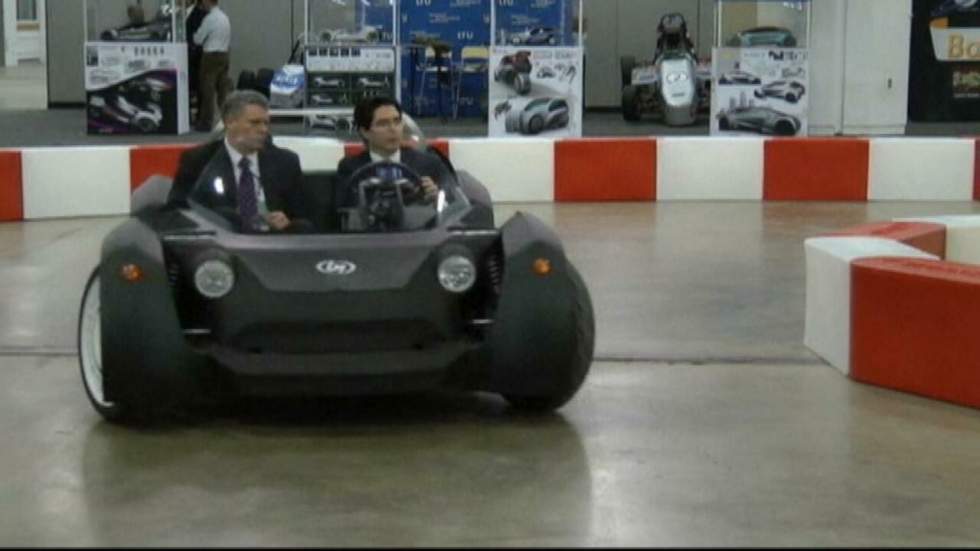 Salon de Détroit : une voiture fabriquée en direct par impression 3D !