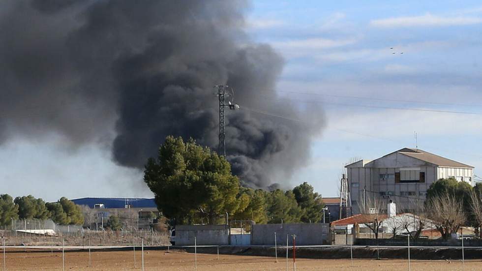 Neuf Français tués dans le crash d'un avion de chasse en Espagne