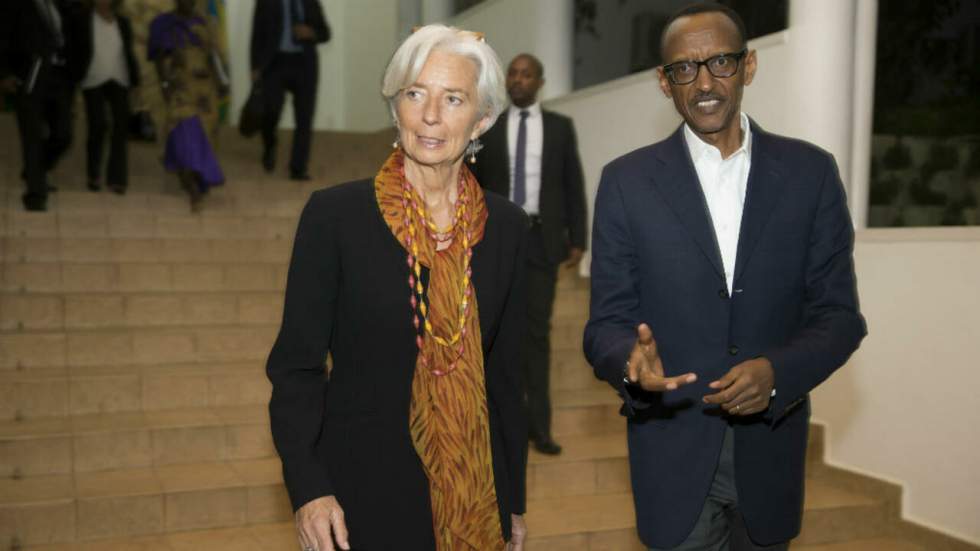 À Kigali, Christine Lagarde salue le miracle économique rwandais