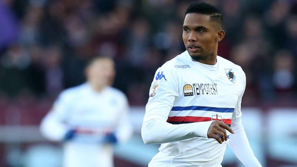 Samuel Eto'o sèche l'entraînement et crée le malaise à la Sampdoria Gênes