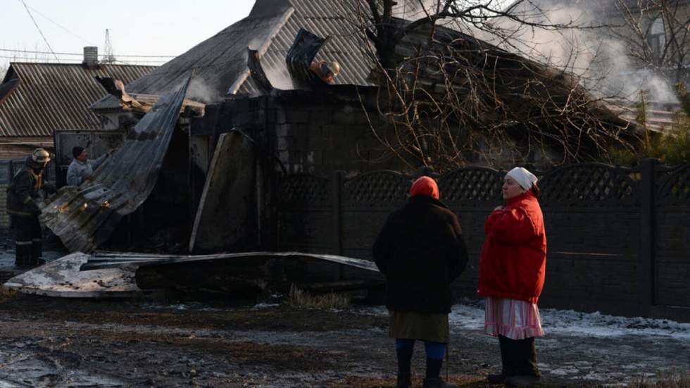 Les combats continuent dans l'est ukrainien après les accords de Minsk