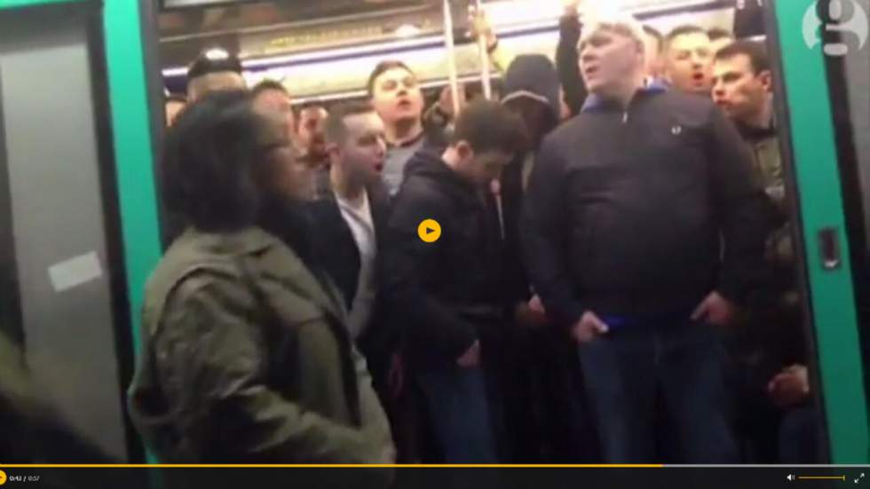 Vidéo : des fans de Chelsea agressent un passager noir dans le métro parisien