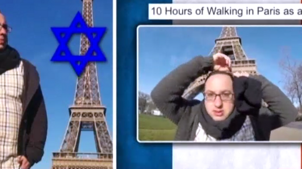 Paris : la vidéo d'un journaliste israélien crée la polémique