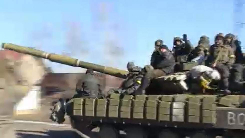 Vidéo : la débâcle de l'armée ukrainienne à Debaltseve