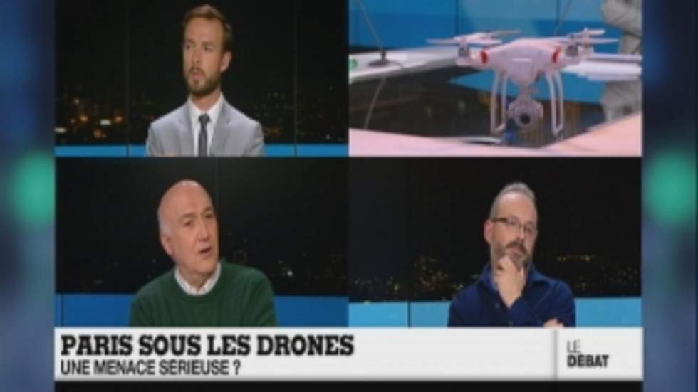Paris survolé par des drones, une menace sérieuse ? Paris survolé par des drones, une menace sérieuse ?