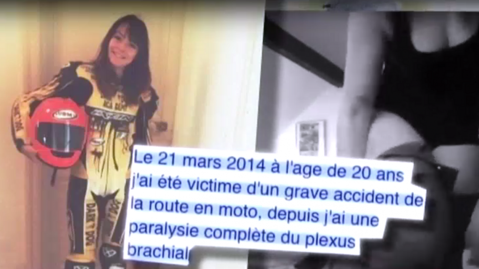 France : la vidéo d'une accidentée de la route émeut la Toile France : la vidéo d'une accidentée de la route émeut la Toile