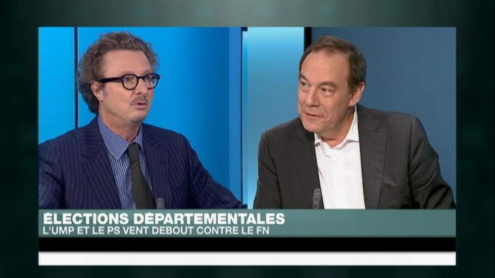 Départementales : l'UMP et le PS vent debout contre le FN Départementales : l'UMP et le PS vent debout contre le FN