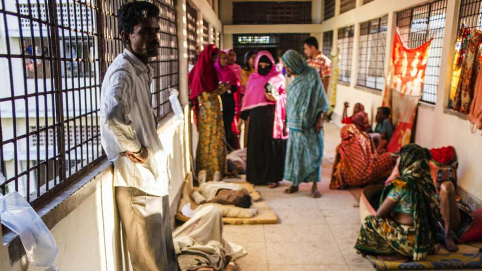 L'effondrement d'une usine au Bangladesh fait plusieurs morts