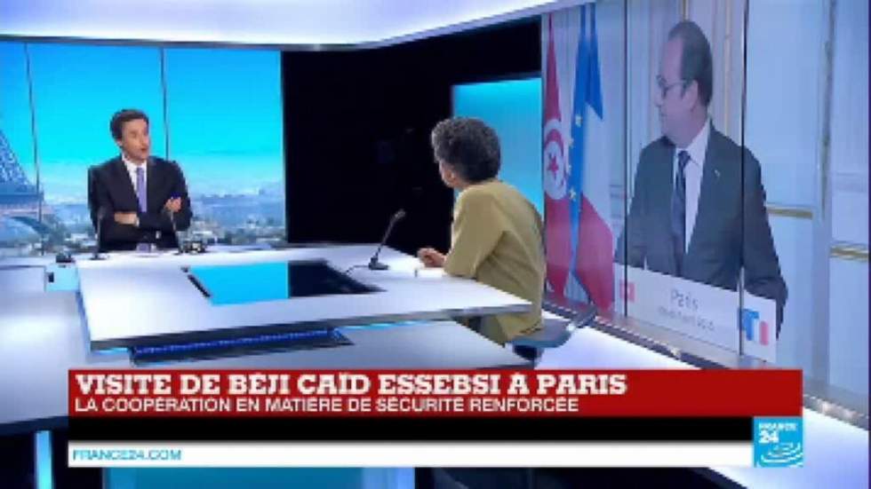 Hollande déroule le tapis rouge au président tunisien Essebsi