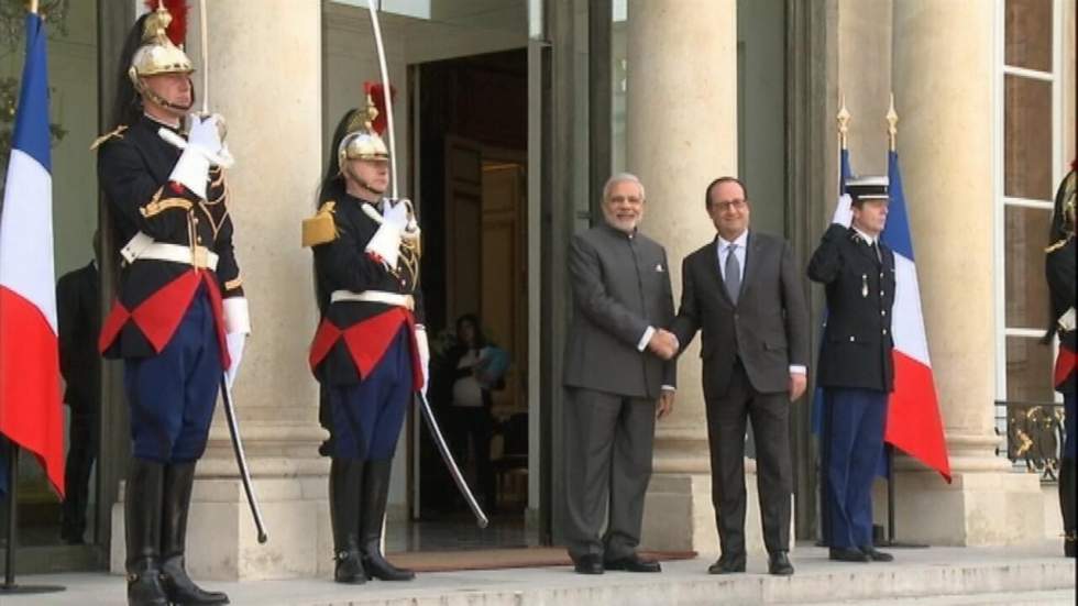 Rafale et nucléaire au menu de la visite du Premier ministre indien à Paris