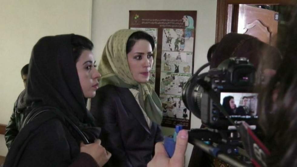 Sur le tournage d’une série afghane féministe