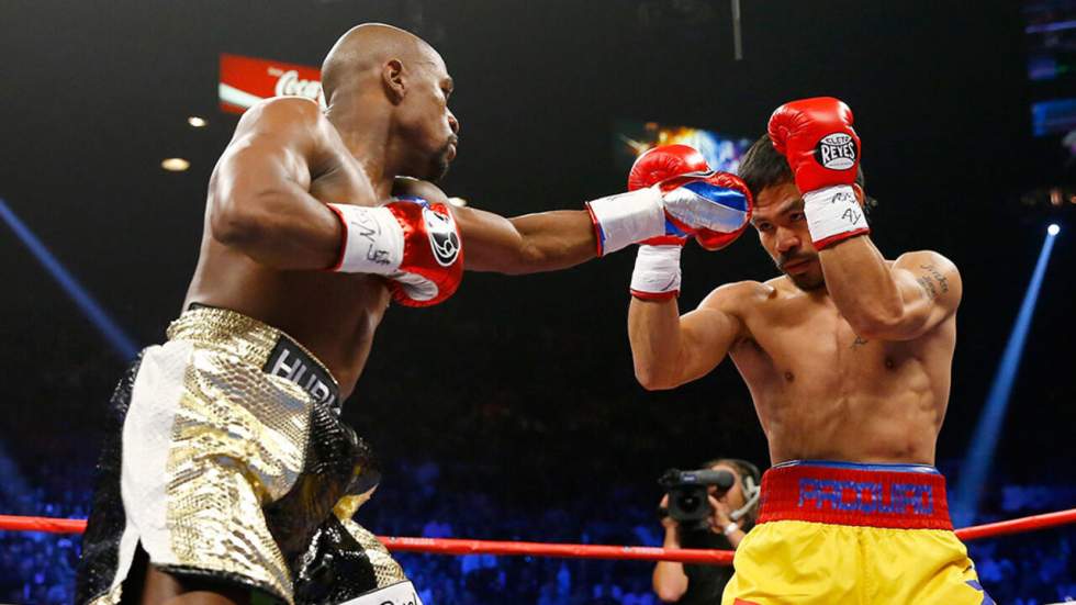 Boxe : Mayweather maîtrise Pacquiao et s'offre le "combat du siècle"