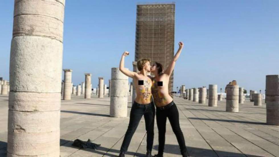 Deux Femen françaises arrêtées à Rabat après une action LGBT