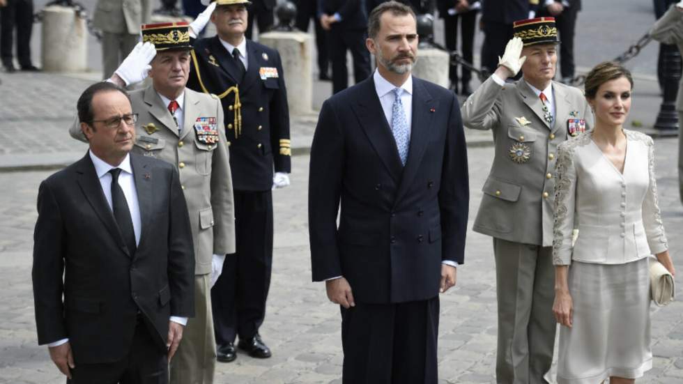 Le roi Felipe VI entame une visite d’État en France aux accents ibériques