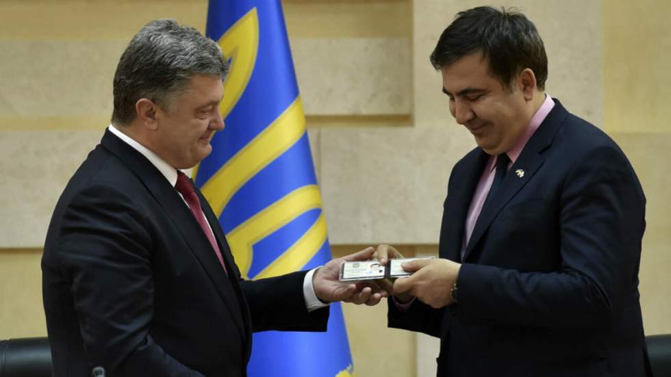 L'ex-président géorgien Saakachvili est le nouveau gouverneur d'Odessa