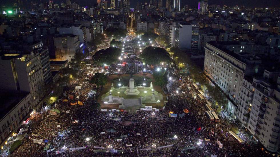 Mobilisation monstre en Argentine contre les violences faites aux femmes